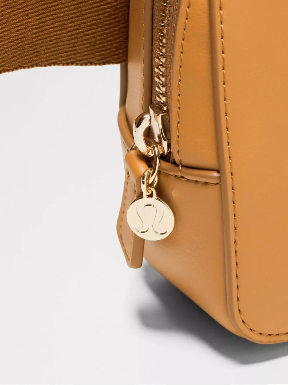 lululemon athletica Cactus Leather Belt Bag with Woven Strap